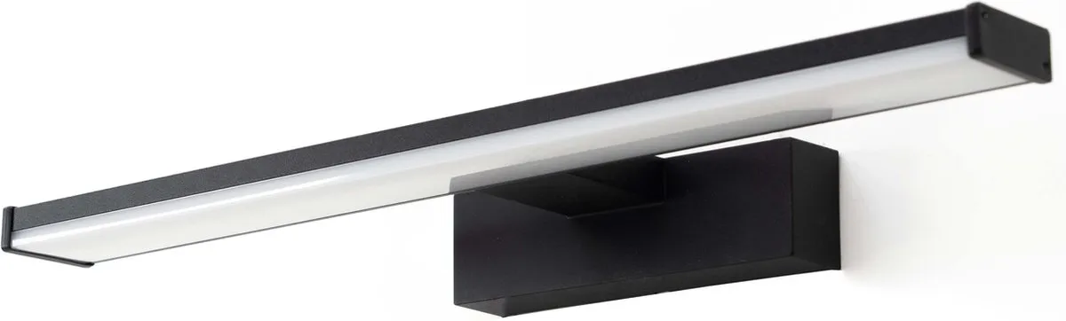 EGLO Galenzana-E Spiegellamp - Badkamer - LED - 40 cm - Zwart/Wit