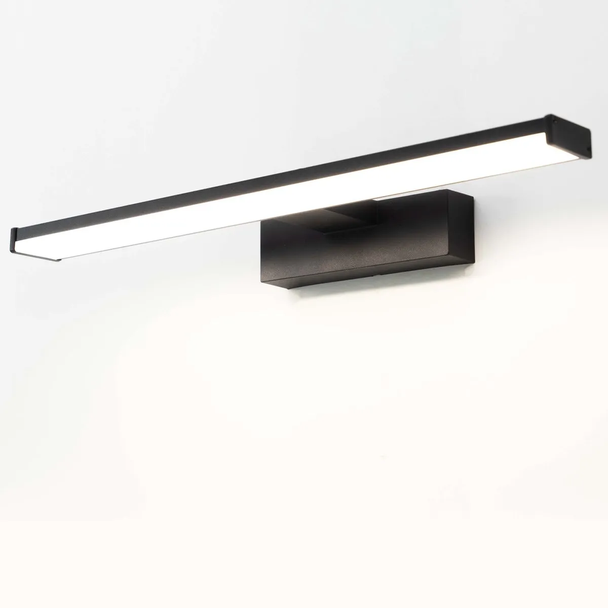 EGLO Galenzana-E Spiegellamp - Badkamer - LED - 40 cm - Zwart/Wit