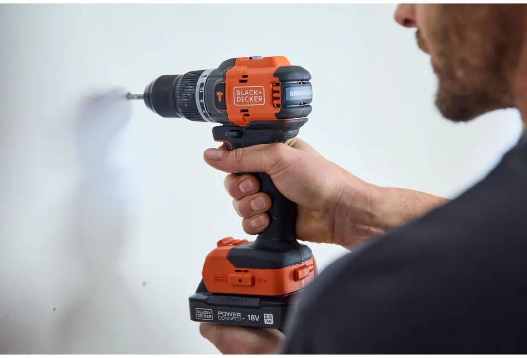 BLACK+DECKER BLD783E2K-QW Schroefklopboormachine - 18V - 2x2.5Ah - afbeelding 6 van 6