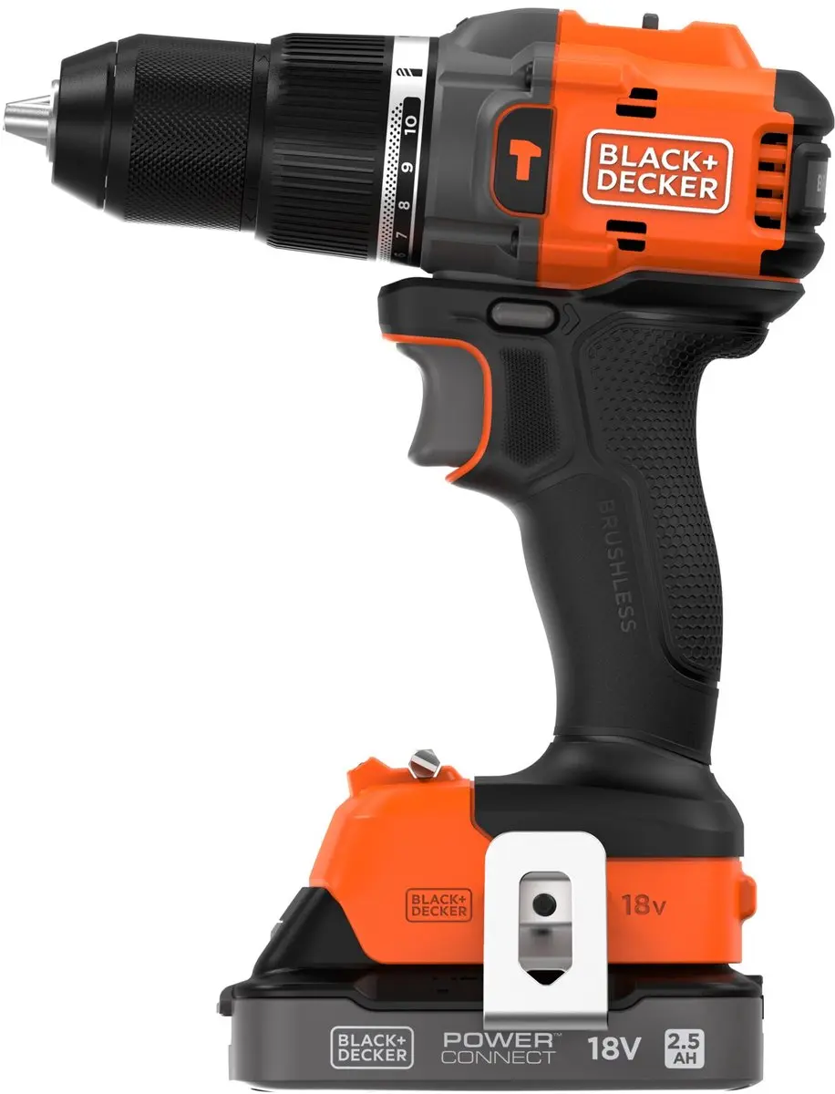 BLACK+DECKER BLD783E2K-QW Schroefklopboormachine - 18V - 2x2.5Ah