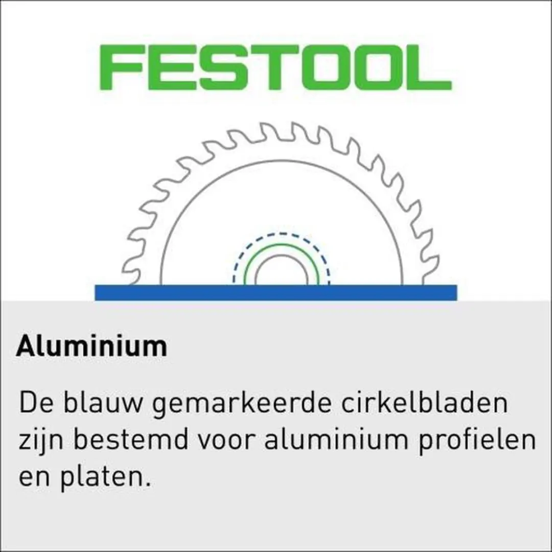 Festool Cirkelzaagblad 488291 - Ø225mm 68T - Aluminium