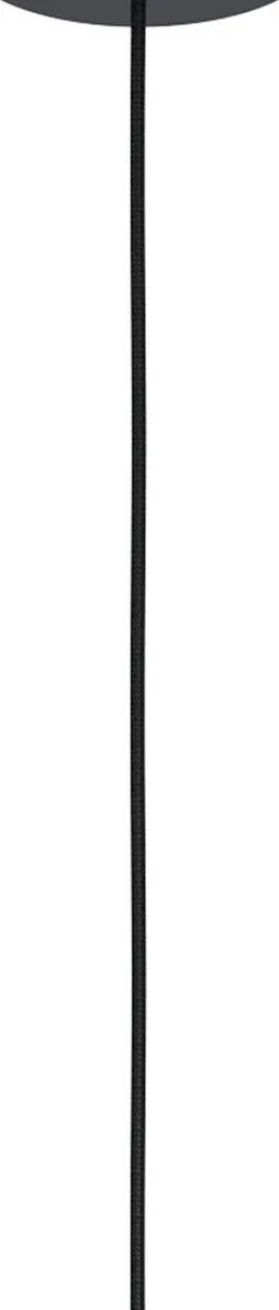 Eglo Ebury Hanglamp E27 - Ø38cm - Zwart/Wit