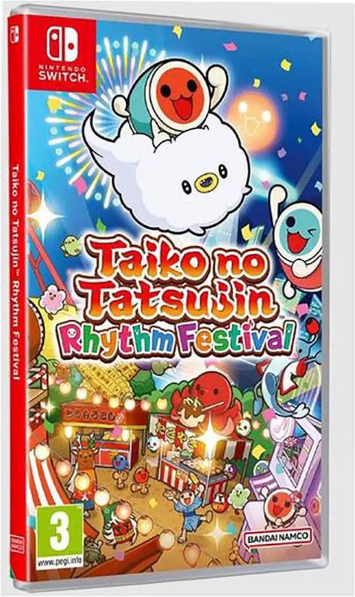 EA Switch Taiko no Tatsujin: Rhythm Festival - Veelkleurig