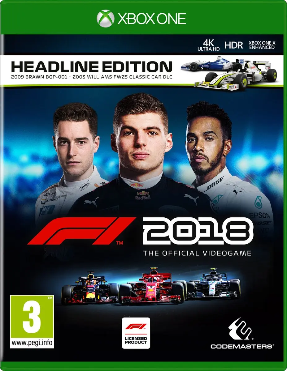 Microsoft F1 2018 Headline Edition Xbox One