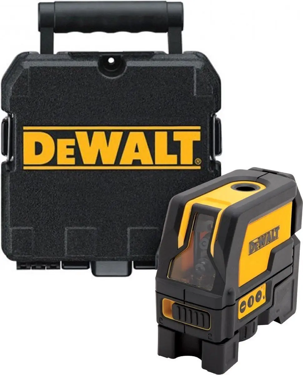 DeWalt DW0822 Kruislijnlaser - 50m - Zwart/Geel