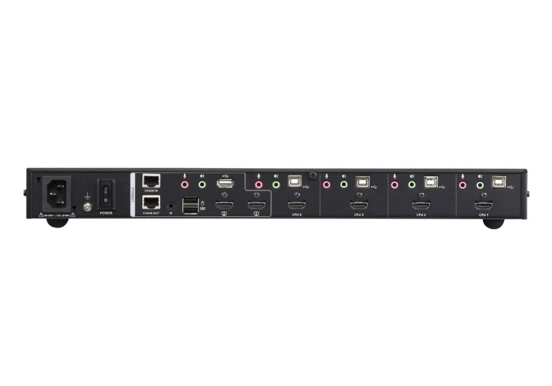 Aten CM1284-AT-G KVMP Switch 4x HDMI - 2x USB 2.0