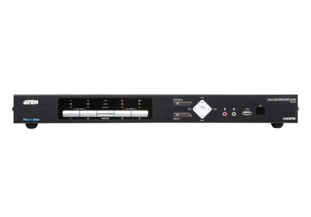 Aten CM1284-AT-G KVMP Switch 4x HDMI - 2x USB 2.0