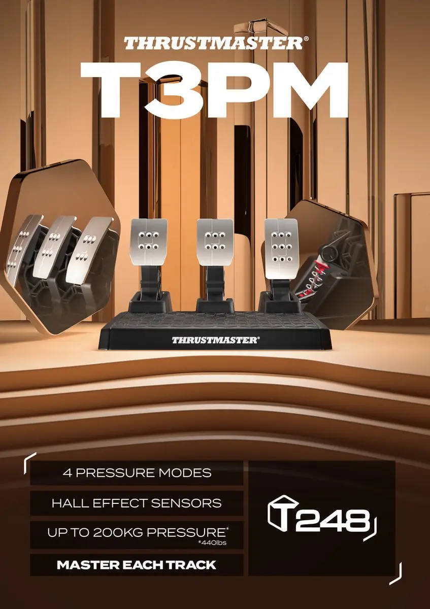 Thrustmaster T3PM 3 Pedalen Set - PS5/PS4/Xbox/PC
