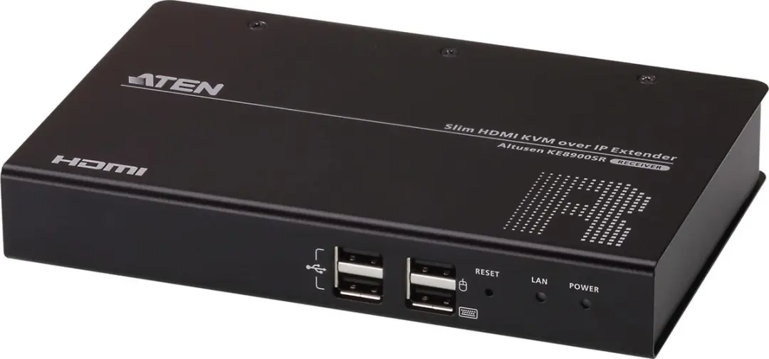 Aten Slim HDMI Single Display KVM over IP Receiver - afbeelding 2 van 5