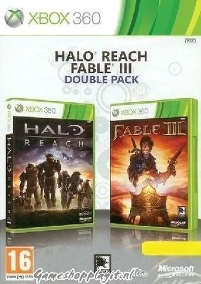 Electronic Arts Halo Reach & Fable III Double Pack Xbox 360