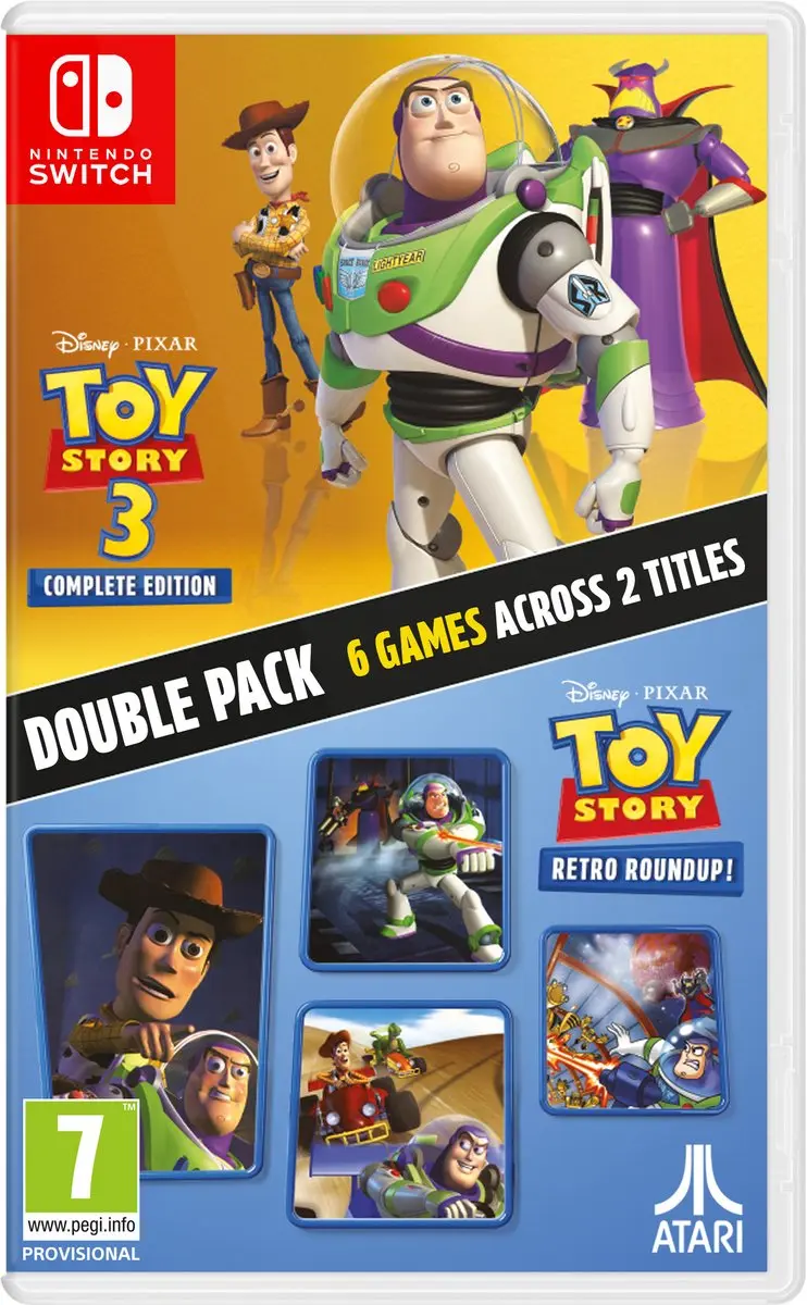 Mindscape Toy Story Retro Roundup & Complete Edition Double Pack