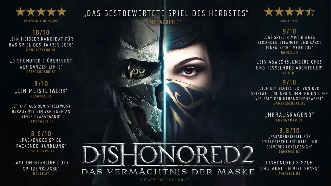 Microsoft Dishonored 2 Xbox One - Game
