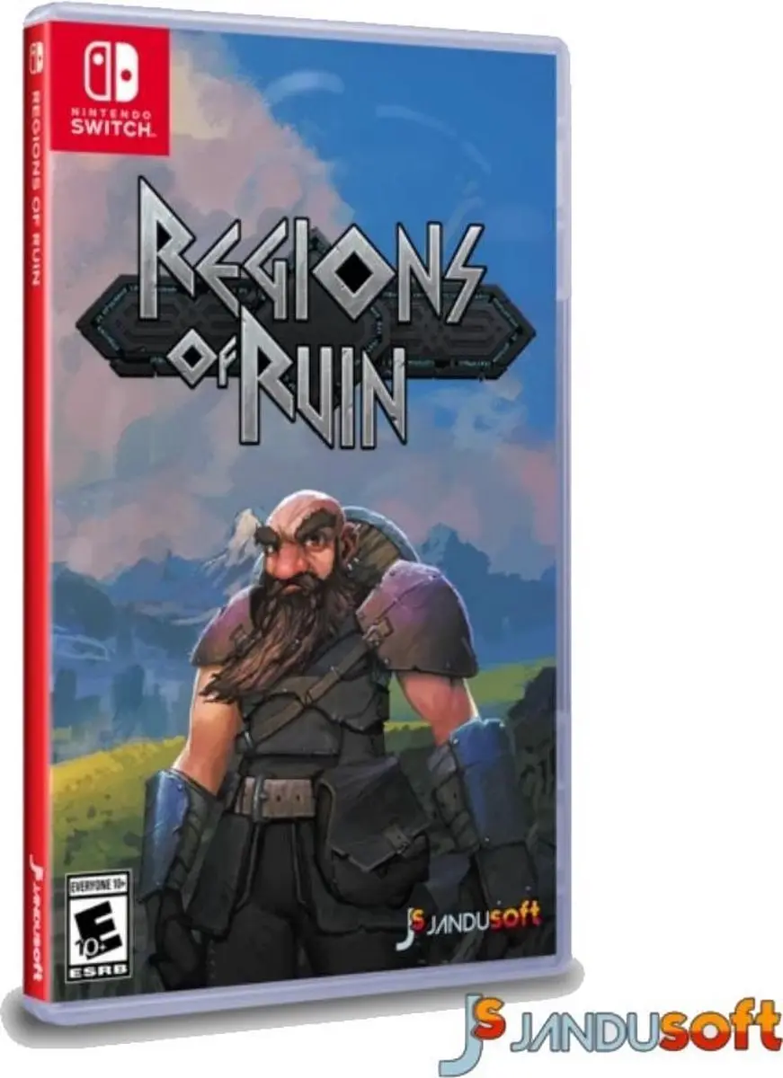Limited Run Games Regions of Ruin Gamecard