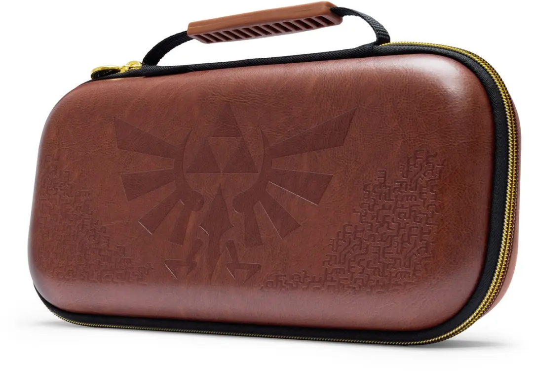 POWERA Beschermhoes Nintendo Switch 2 Zelda Hyrule Crest - Bruin