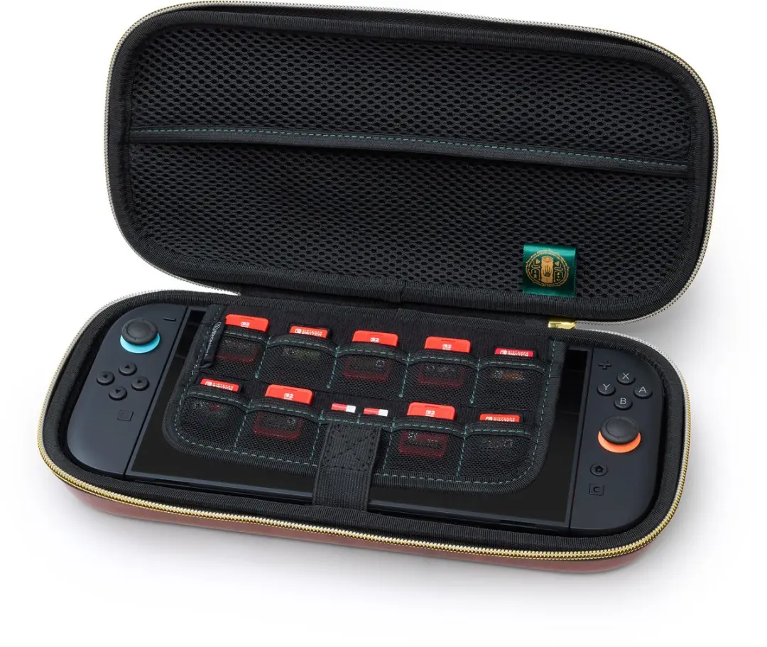 POWERA Beschermhoes Nintendo Switch 2 Zelda Hyrule Crest - Bruin