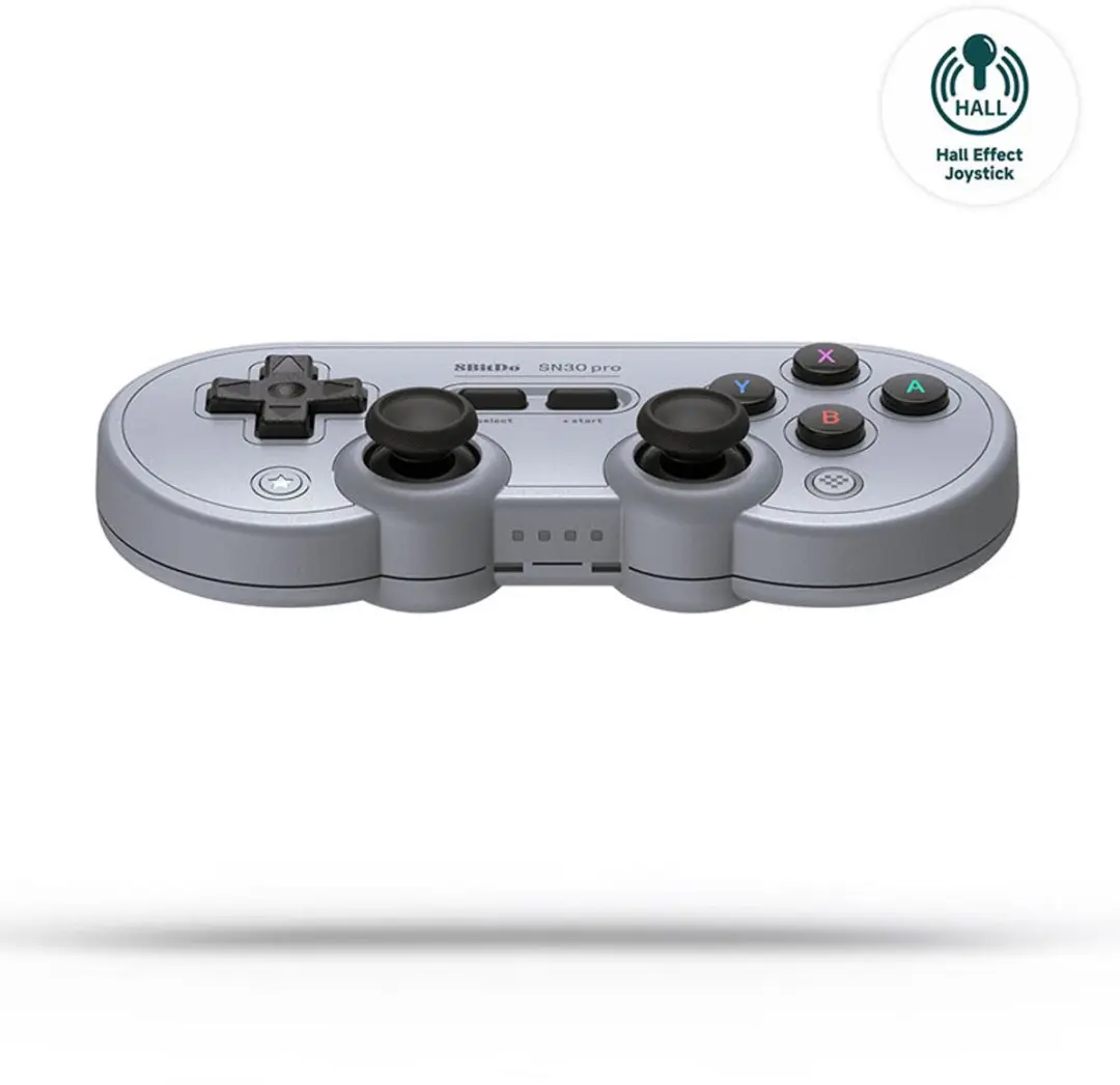 8BitDo SN30 Pro Gamepad RET00413 - Grijs - afbeelding 6 van 6