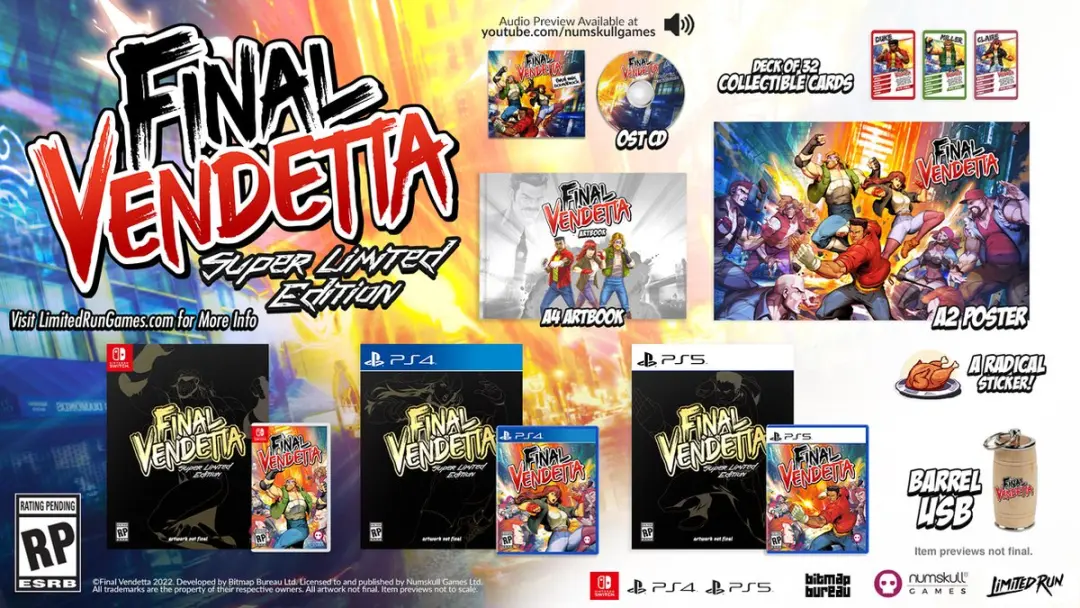 Numskull Games Final Vendetta Super Limited Edition - PS5