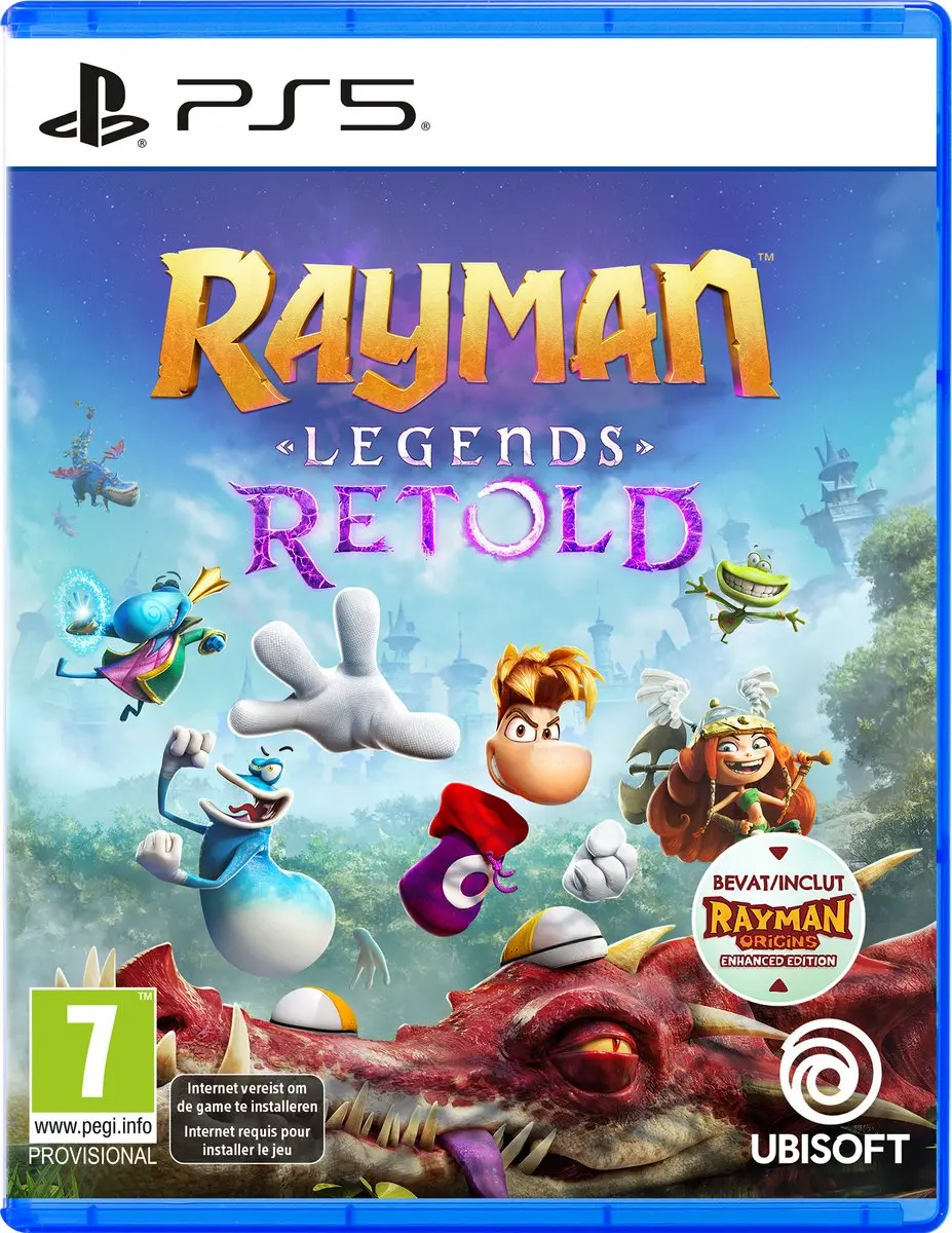 Ubisoft Rayman Legends Retold - PS5 - 4 Spelers