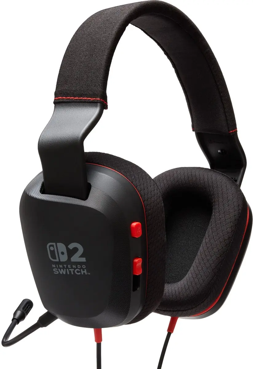 POWERA NSHS0581 Bedrade Stereo Headset Nintendo Switch 2 - Zwart