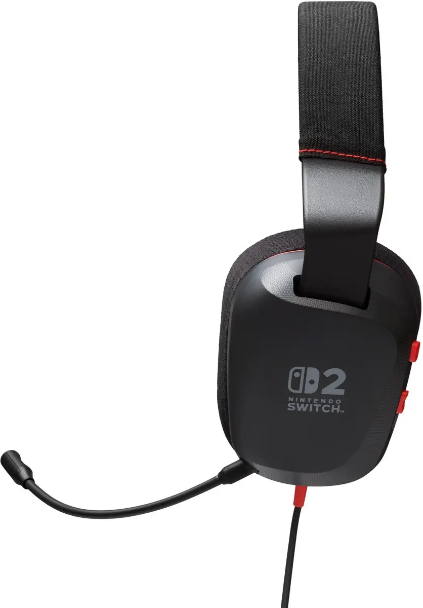 POWERA NSHS0581 Bedrade Stereo Headset Nintendo Switch 2 - Zwart