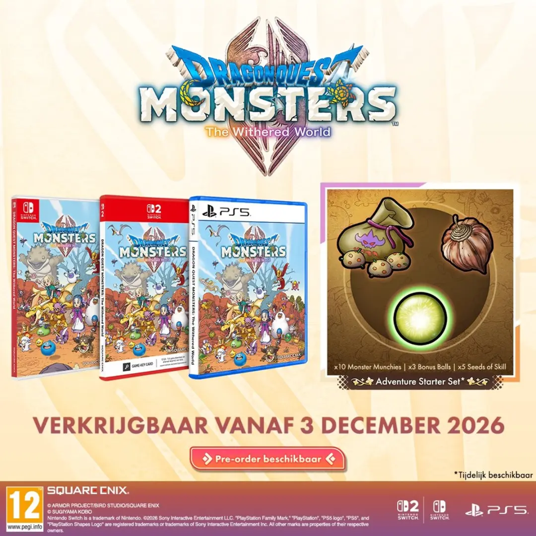 Square Enix Dragon Quest Monsters: The Withered World - PS5