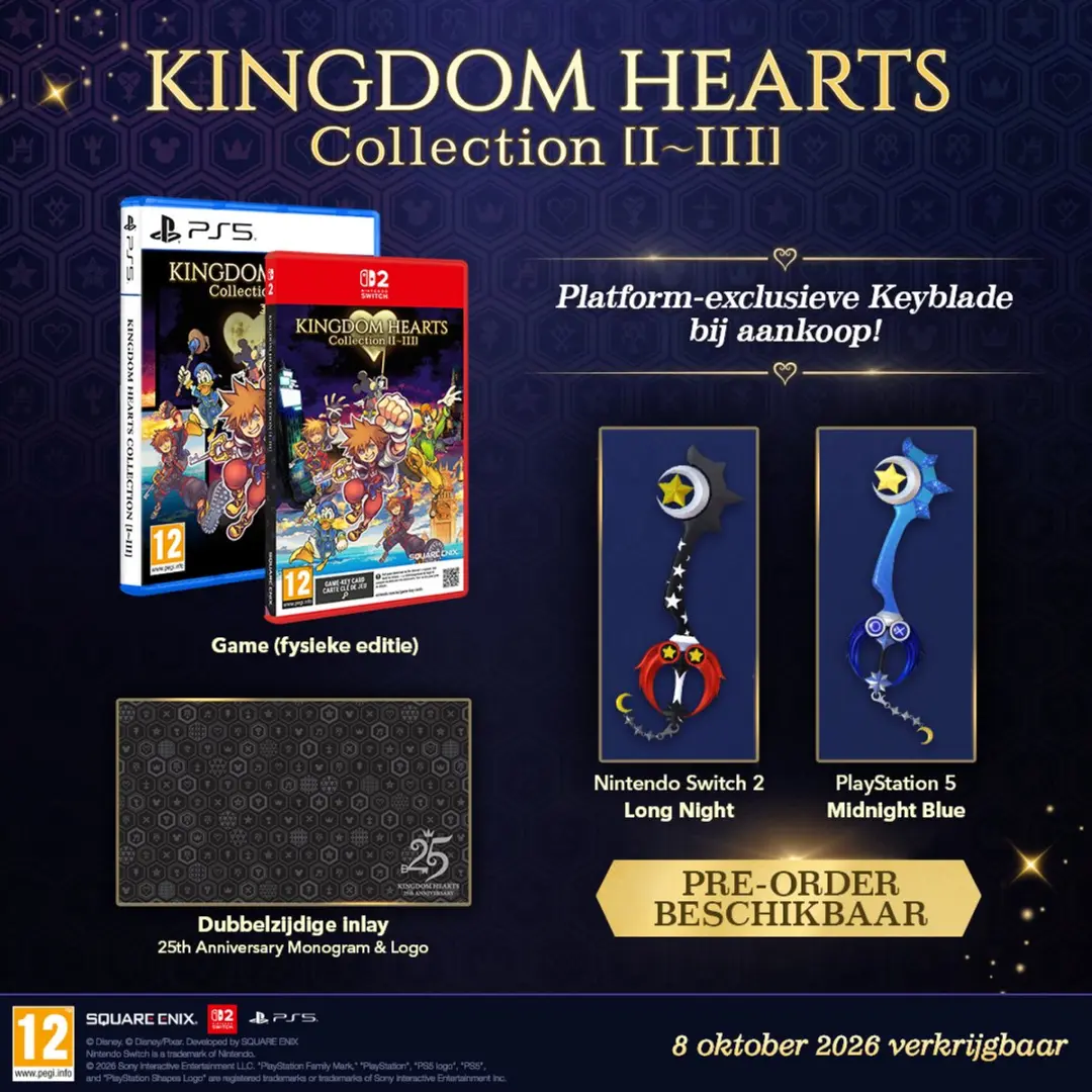 Square Enix Kingdom Hearts Collection I-III Nintendo Switch 2