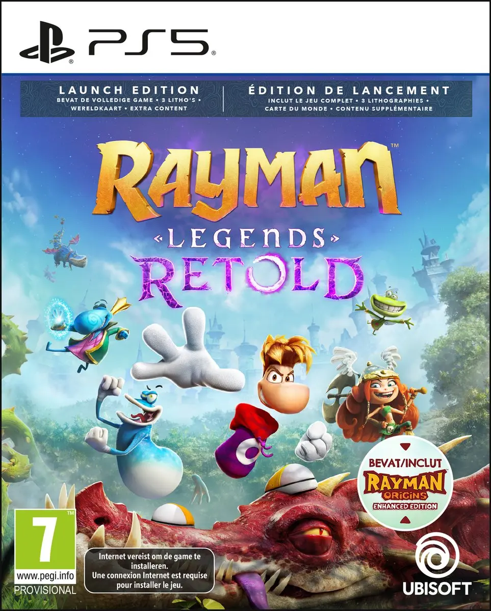 Ubisoft Rayman Legends Retold Launch Edition - PS5