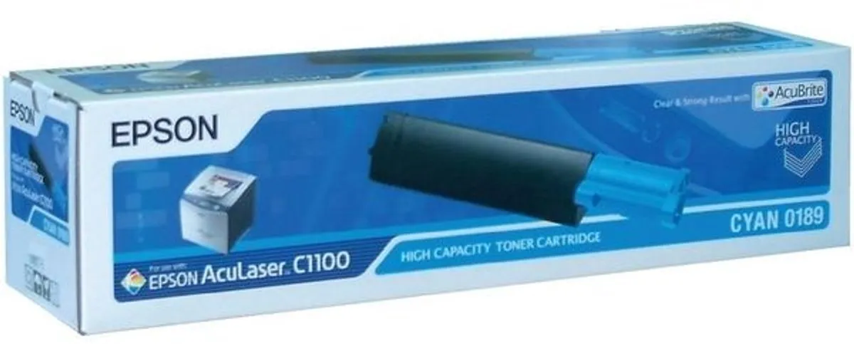 Epson C13S050189 Toner Cyaan - 4000 Pagina's