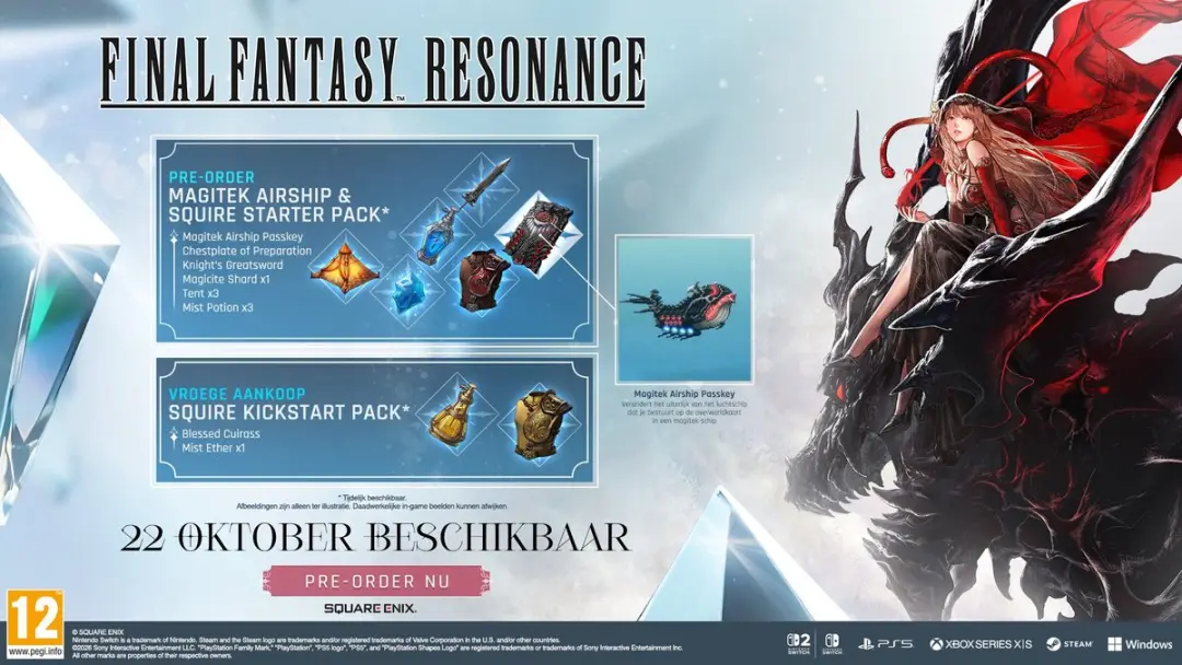 Square Enix Final Fantasy Resonance Nintendo Switch - 1 Speler