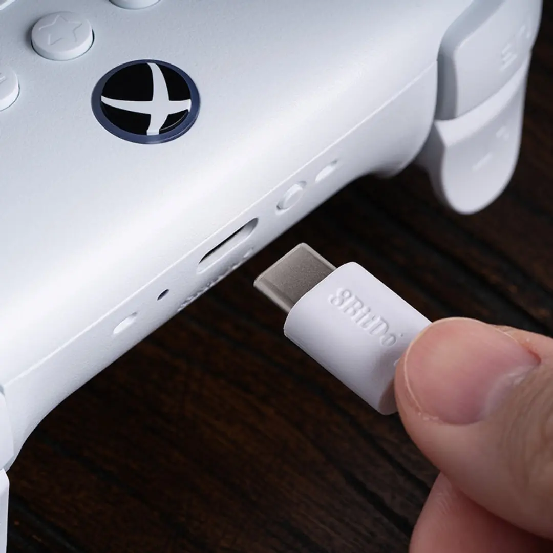 8Bitdo Ultimate 3-Mode Gamepad - 1000mAh - Wit