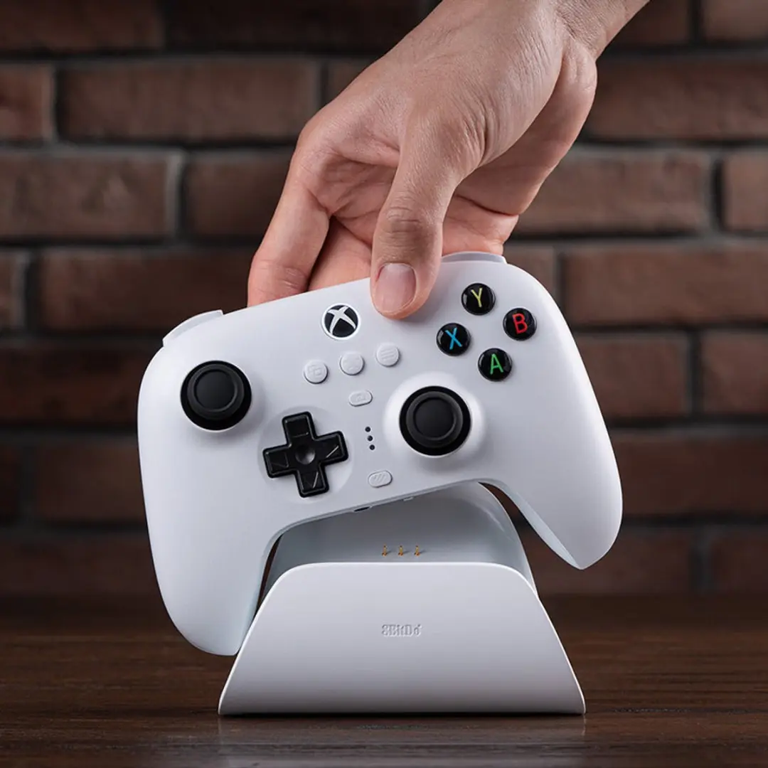 8Bitdo Ultimate 3-Mode Gamepad - 1000mAh - Wit