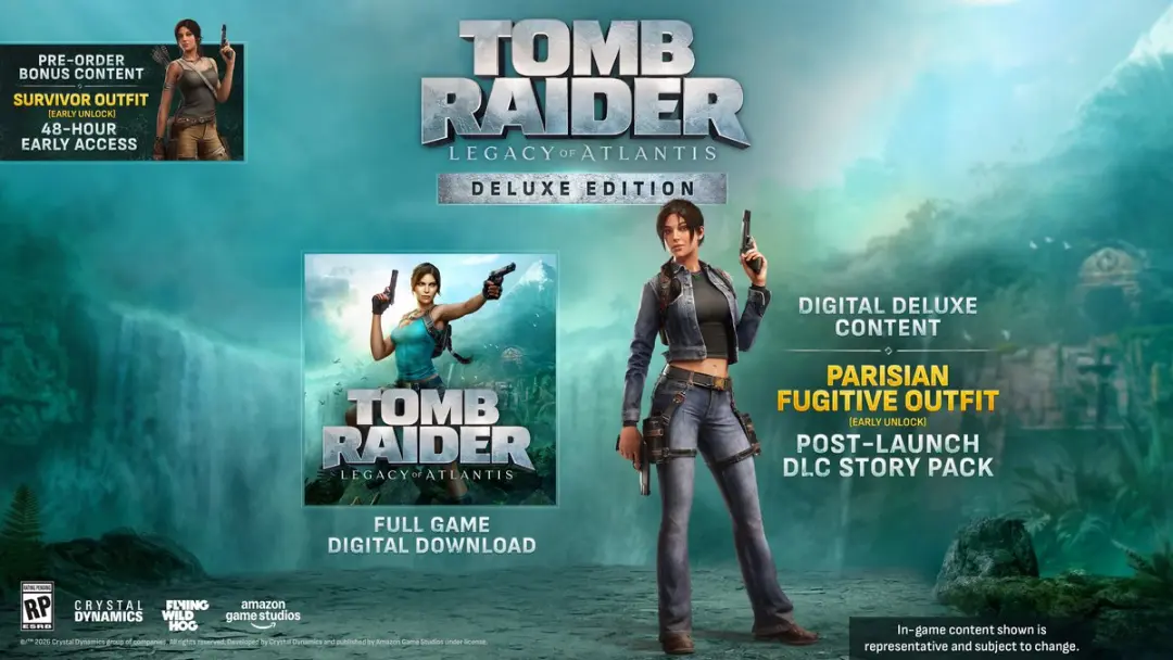 Plaion Tomb Raider Legacy of Atlantis Deluxe Edition PC