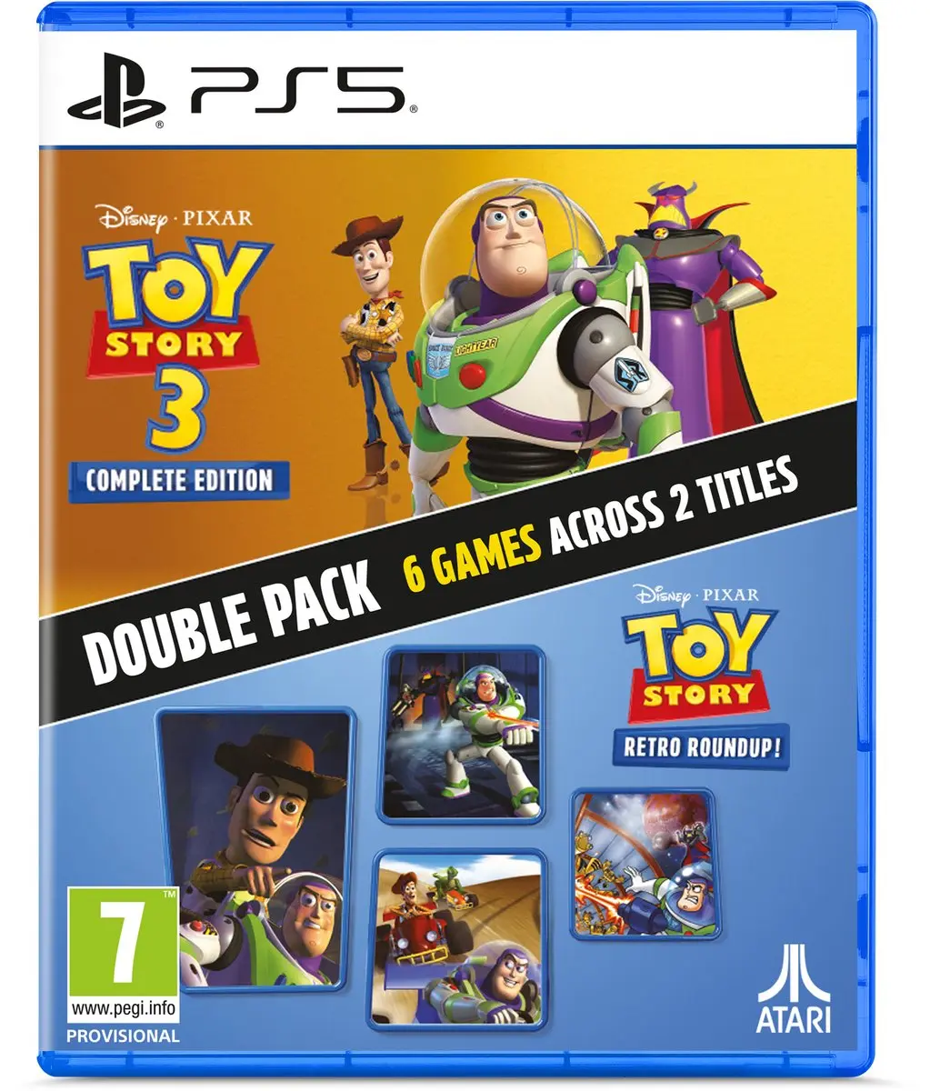 Mindscape Toy Story Retro Round Up! + Toy Story 3 Complete Edition