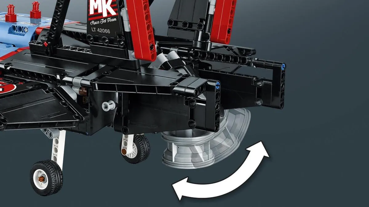 LEGO Technic Race-straaljager 42066 - 1151 Stukken - afbeelding 2 van 6