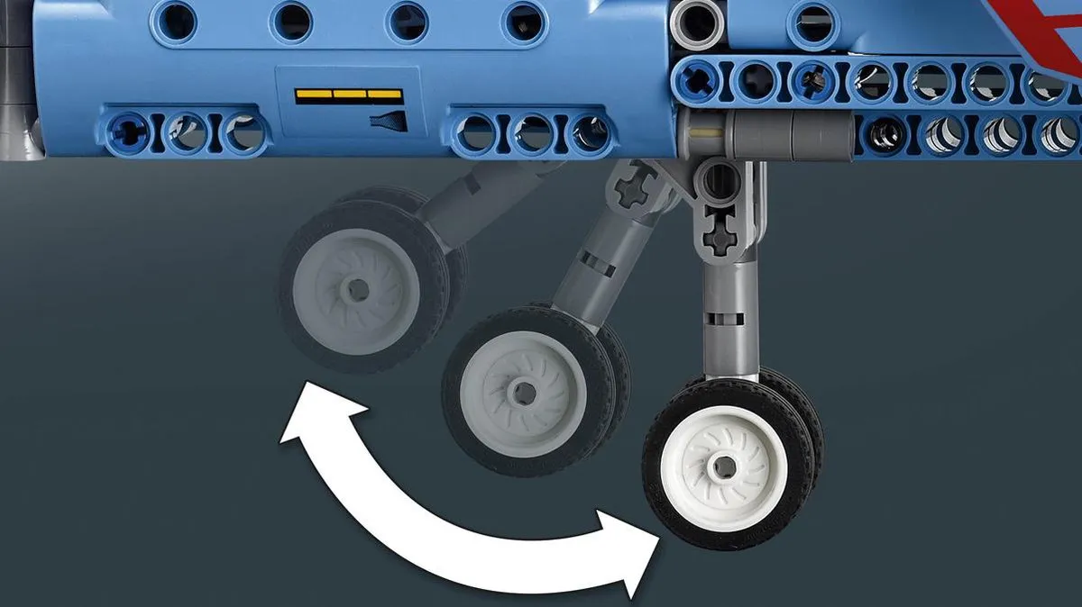 LEGO Technic Race-straaljager 42066 - 1151 Stukken - afbeelding 6 van 6