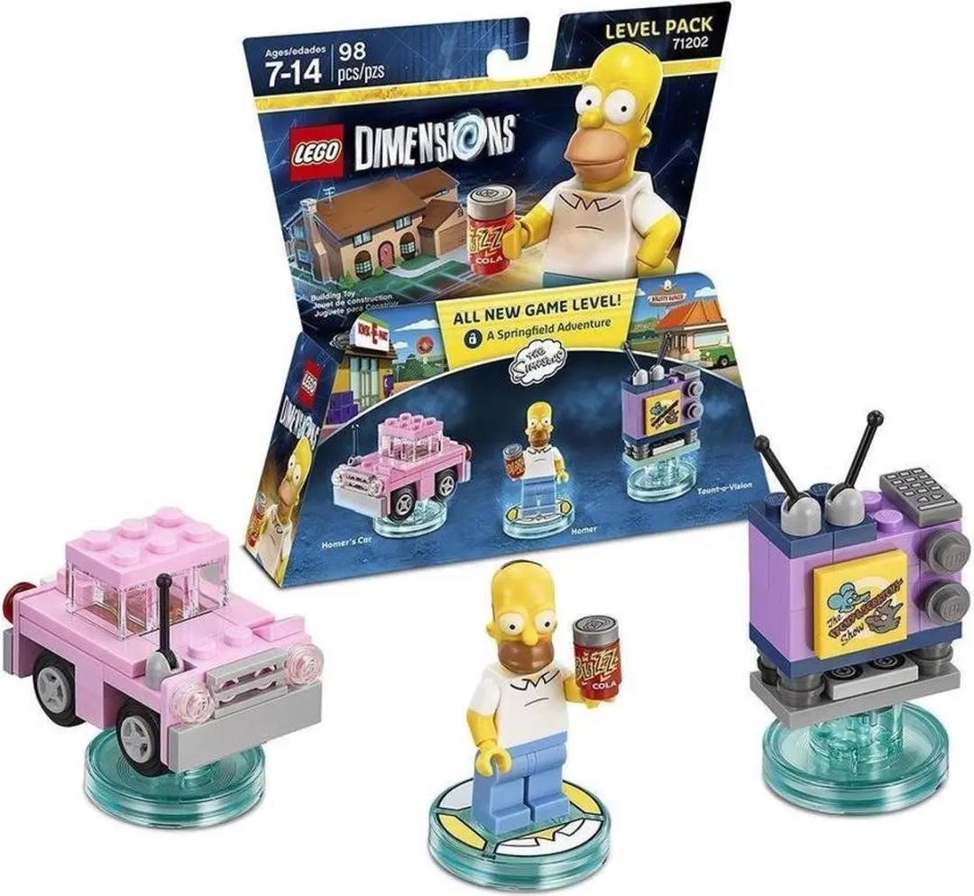 LEGO Dimensions The Simpsons Homer Level Pack