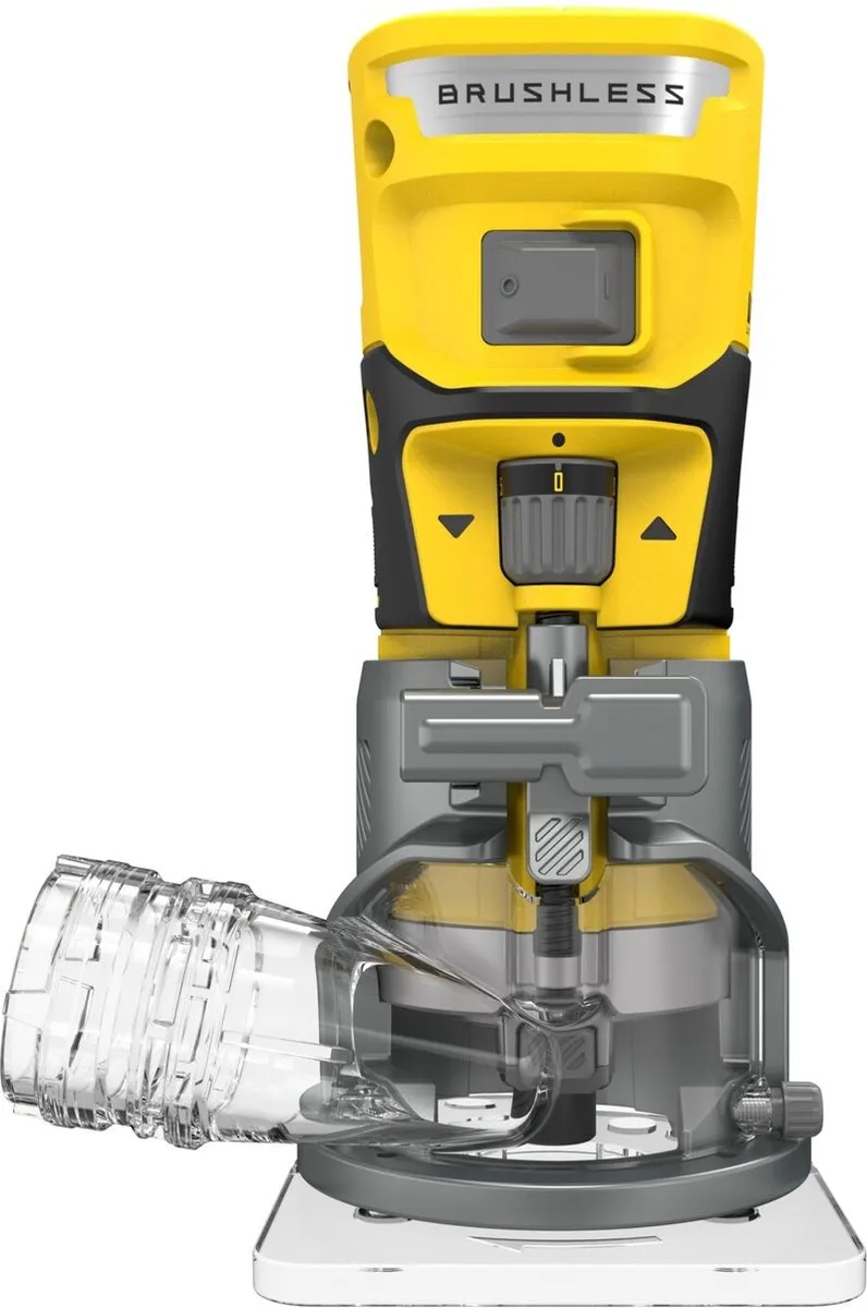 Stanley FatMax V20 SFMCW400B Kantenfrees - 300W - Geel/Zwart
