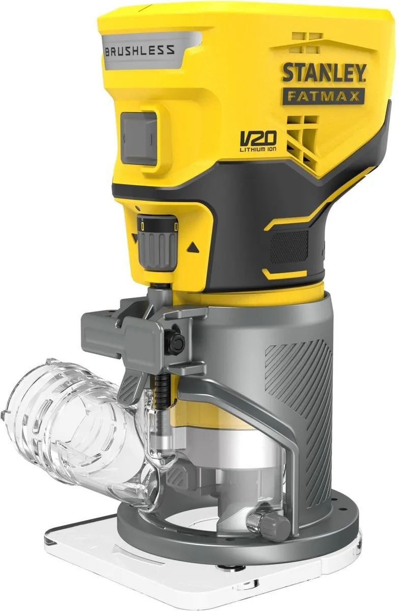 Stanley FatMax V20 SFMCW400B Kantenfrees - 300W - Geel/Zwart