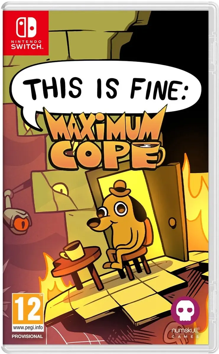 Numskull Games This Is Fine Maximum Cope Nintendo Switch