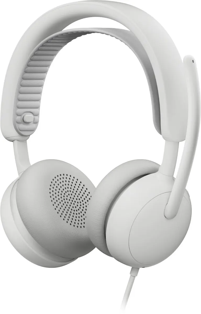 Logitech H981-001617 Headset - Bedraad - USB-C/USB-A - Wit