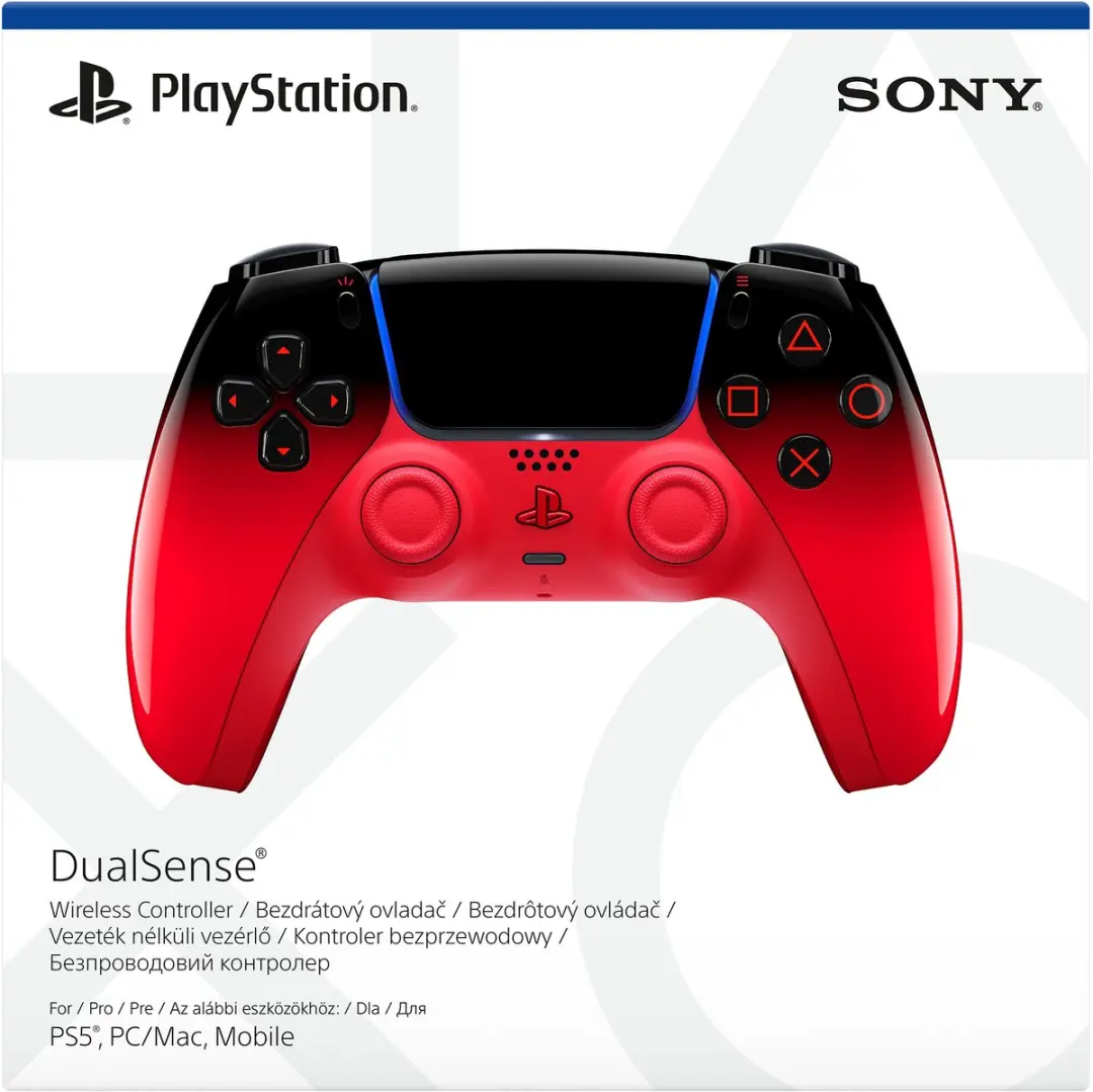 Sony DualSense Techno Red PS719020677 - Draadloze Controller - Rood