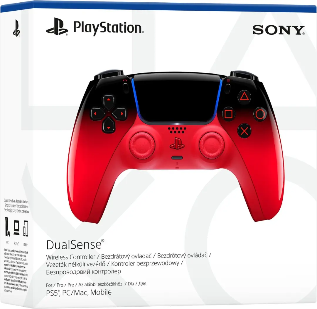 Sony DualSense Techno Red PS719020677 - Draadloze Controller - Rood