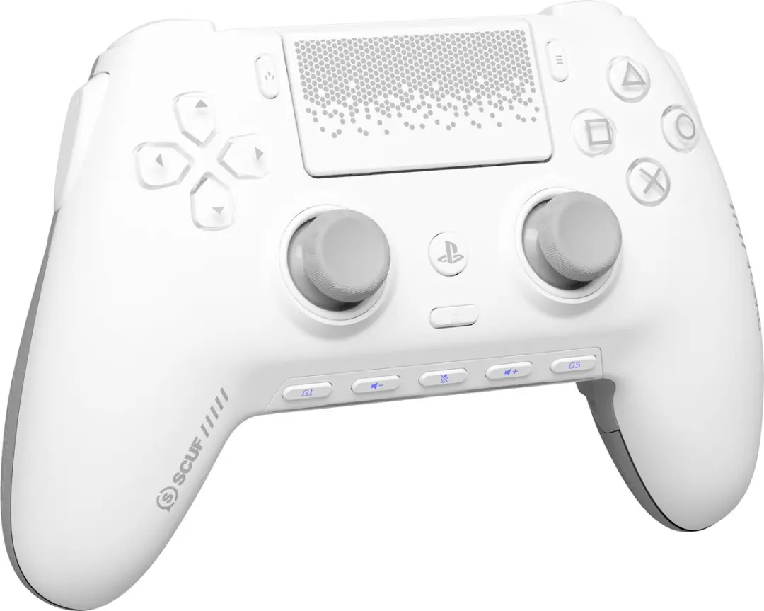SCUF Omega Draadloze Controller 408-178-01-010-WW - 25 Knoppen - 1500mAh - Wit
