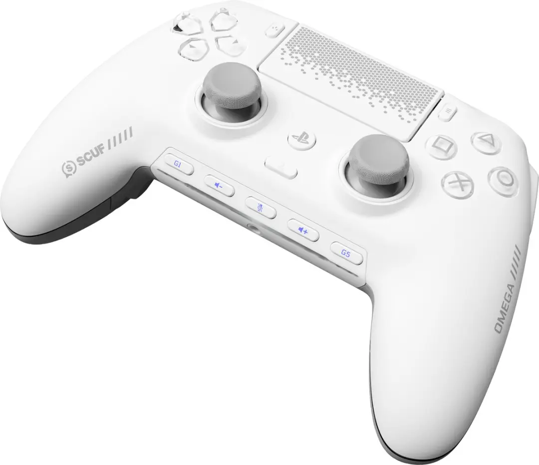 SCUF Omega Draadloze Controller 408-178-01-010-WW - 25 Knoppen - 1500mAh - Wit