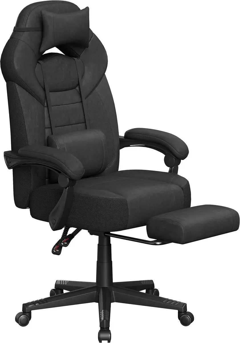 Songmics Gaming Stoel met Lendensteun