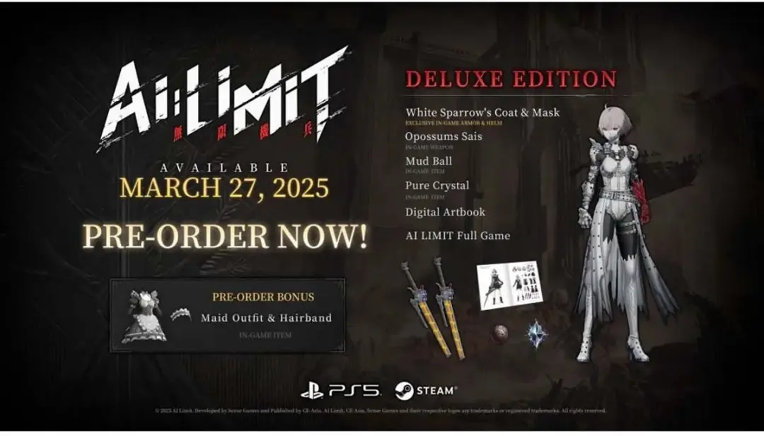 PlayStation 5 AI Limit Deluxe Edition - Transparant