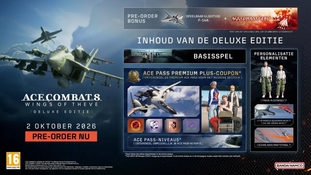 Ace Combat 8: Wings of Theve Deluxe Edition PS5