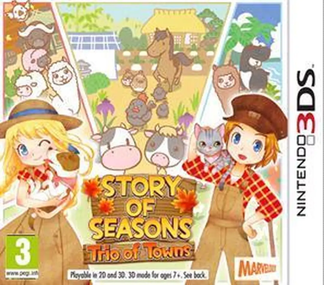 Nintendo Story of Seasons Trio of Towns - 2DS/3DS