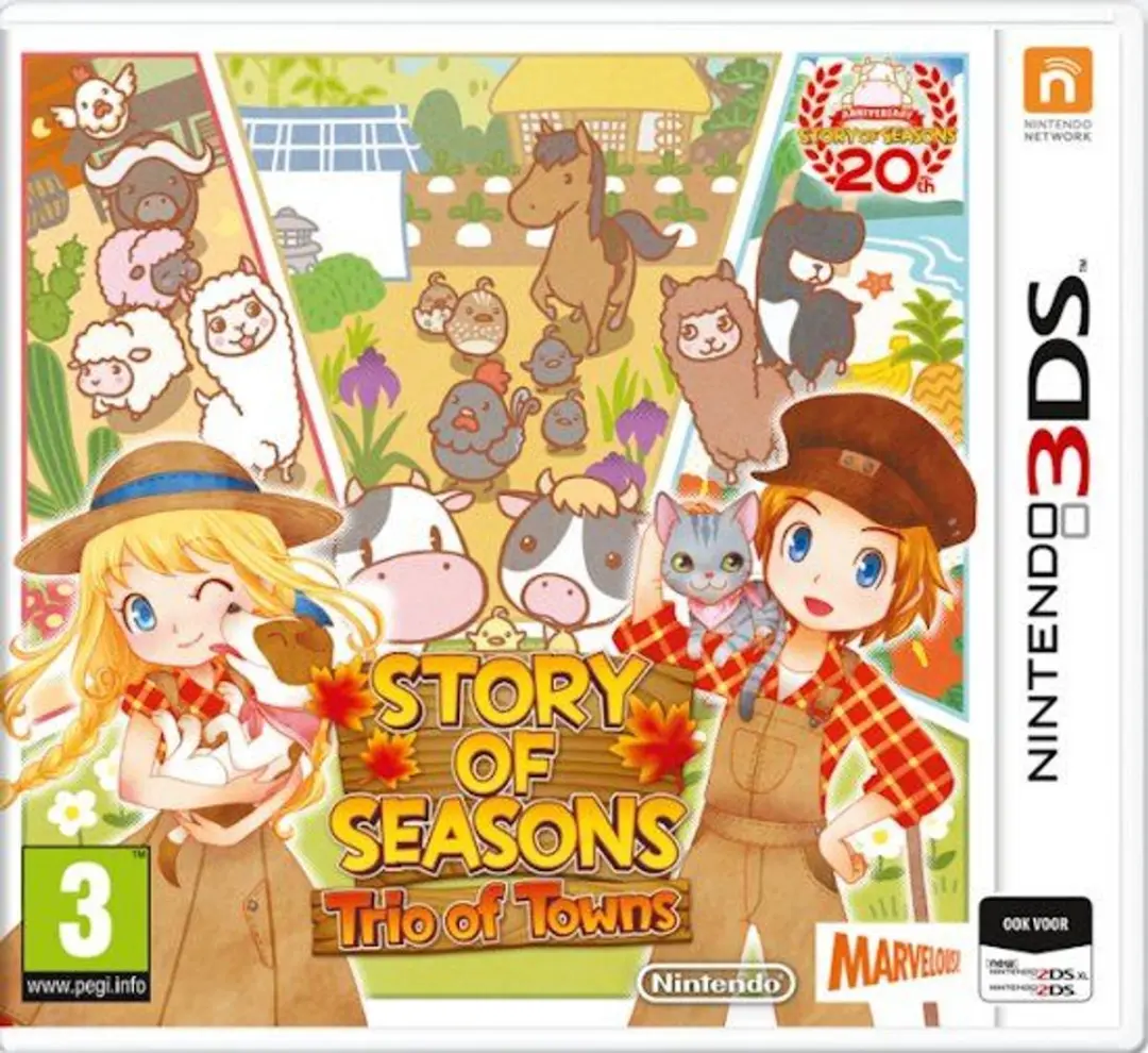 Nintendo Story of Seasons Trio of Towns - 2DS/3DS - afbeelding 6 van 6