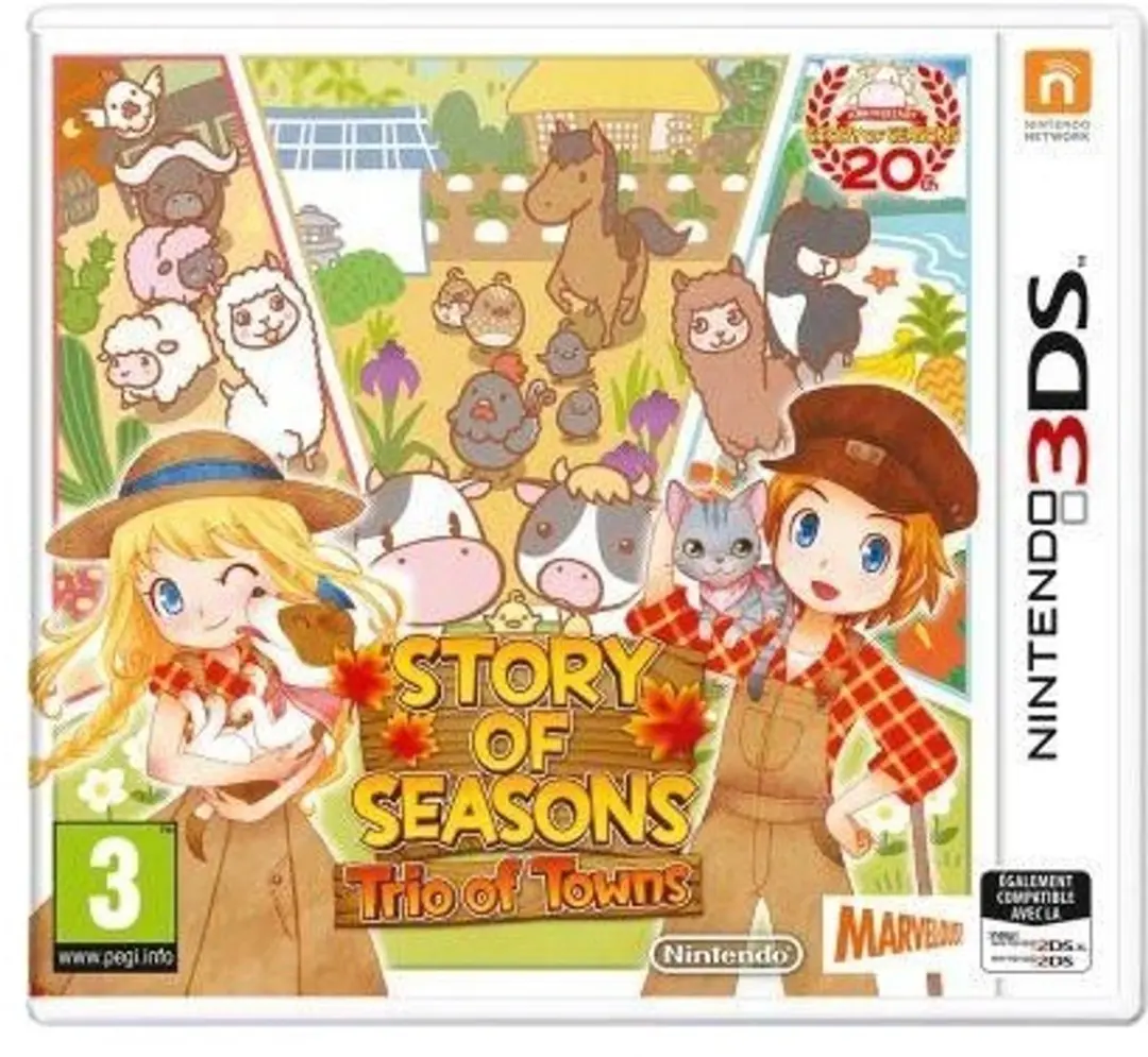 Nintendo Story of Seasons Trio of Towns - 2DS/3DS